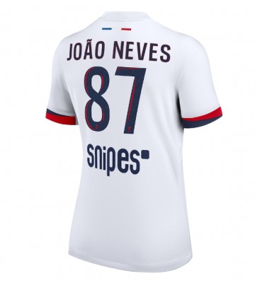 Paris Saint-Germain Joao Neves #87 Bortatröja Dam 2025-26 Kortärmad